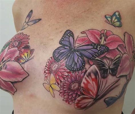 boob tattoos ideas|Breast tattoos for women